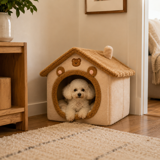 Nova Haven™ - Washable Dog & Cat Cave Bed