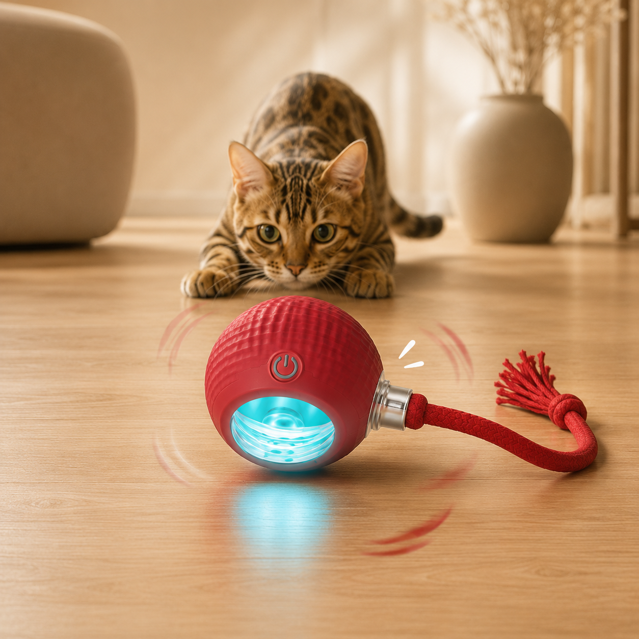 Nova Motion™ - Interactive Rolling Ball for Indoor Pets