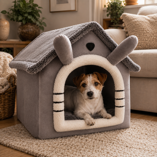 Nova Haven™ - Washable Dog & Cat Cave Bed